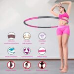HZONE Hula Hoop, Zur Gewichtsreduktion und Massage – Bild 2