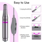 HAPAW Elektrischer Nagelfräser, 11in1 Professional Nagelfeile Set – Bild 3