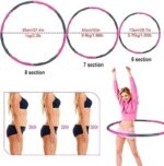 HZONE Hula Hoop, Zur Gewichtsreduktion und Massage – Bild 3