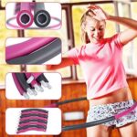 HZONE Hula Hoop, Zur Gewichtsreduktion und Massage – Bild 6