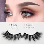 JaneChoi 3D Falsche Wimpern Wiederverwendbare lange – Bild 3