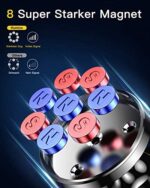 Humixx Universal Handyhalterung Auto Magnet [8-Magnet-Upgrade] – Bild 2