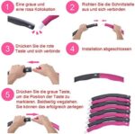 HZONE Hula Hoop, Zur Gewichtsreduktion und Massage – Bild 4