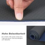 TOPLUS Gymnastikmatte, Yogamatte Gepolstert & rutschfest – Bild 18