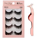JaneChoi 3D Falsche Wimpern Wiederverwendbare lange – Bild 8