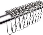 LIHAO 12x Duschringe Duschvorhangringe Edelstahl, 69x39mm – Bild 8