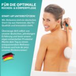 Rücken-Eincremehilfe 2025 – Komfort-Design mit 4 austauschbaren Pflegepads – Bild 2