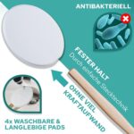Rücken-Eincremehilfe 2025 – Komfort-Design mit 4 austauschbaren Pflegepads – Bild 6