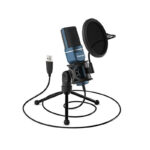 TONOR PC Mikrofon USB Computer, Plug & Play mit Stativ und Pop-Filter für Podcasts