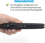 FARI Reisen Mini Haar Haarglätter, Keramik Turmalin Haar Glätteisen – Bild 2