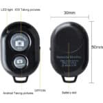 Neuftech 2 pcs Bluetooth Funk Selfie Fernauslöser Selbstauslöser Fernbedienung – Bild 2