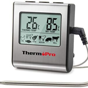 ThermoPro TP16 Digitales Bratenthermometer Ofenthermometer