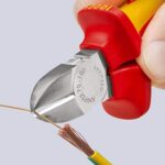 KNIPEX Seitenschneider 1000V-isoliert (180 mm) 70 06 180 – Bild 7