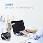 Fancii Kleiner USB Ventilator Ultra Leise, Mini Tischventilator – Bild 4