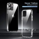 CASEKOO Crystal Clear für iPhone 12 Pro Max Hülle [Keine Vergilbungen] - Durchsichtig – Bild 3