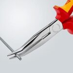 KNIPEX Flachrundzange mit Schneide – Bild 5