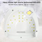O'Vinna 52 W UV-LED-Lampe für Gelnägel, Nageltrockner mit Autosensor – Bild 3