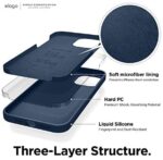 elago Liquid Silicone Case Kompatibel für iPhone 12 Pro Max Hülle (6,7") – Bild 5