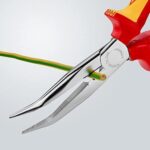 KNIPEX Flachrundzange mit Schneide – Bild 4