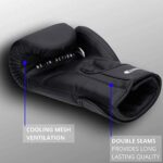 Martial Boxhandschuhe, Material für Lange Haltbarkeit! – Bild 5