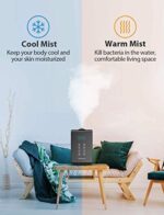 Elechomes Luftbefeuchter 5.5L, Warm/Kalt SH8820 – Bild 7