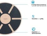 sportyAnis® Premium Balance-Board Holz – Bild 2