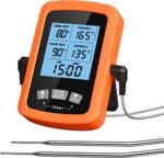 Cocoda Grillthermometer Fleischthermometer, 6.4 Zoll