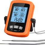 Cocoda Grillthermometer Fleischthermometer, 6.4 Zoll
