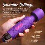 LuLu 11 Massage Wand Massagestab kabelloser elektrisch Memory Edition – Leise und Stark – Bild 2