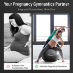 Trideer Dicker Gymnastikball inklusive Pumpe – Bild 5