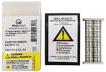 Magenesis Neodym 10x2 mm 52 Stück Mini Magnete Extrem Stark ca. 2 Kilo Haftstärke – Bild 5