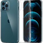 Spigen Ultra Hybrid Hülle Kompatibel mit iPhone 12 Pro Max -Crystal Clear