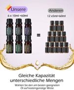 VicTsing Ätherische Öle Set (6x10ml), Aromatherapie – Bild 2