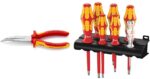 KNIPEX Flachrundzange mit Schneide – Bild 17