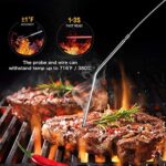 Cocoda Grillthermometer Fleischthermometer, 6.4 Zoll – Bild 2