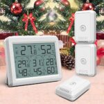 ORIA Digital Thermometer, Innen/Aussen mit 3 Aussensensor – Bild 10