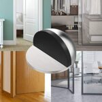 ACGAM Edelstahl Boden Türstopper Selbstklebender – Bild 5
