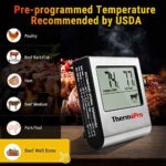 ThermoPro TP16 Digitales Bratenthermometer Ofenthermometer – Bild 2