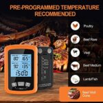 Cocoda Grillthermometer Fleischthermometer, 6.4 Zoll – Bild 7