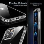 CASEKOO Crystal Clear für iPhone 12 Pro Max Hülle [Keine Vergilbungen] - Durchsichtig – Bild 7