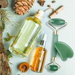Jade Roller, Gesichtsmassage, Natürlicher Gesichtsroller mit Gua-Sha-Set, Anti Aging – Bild 7