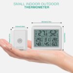 ORIA Digital Thermometer, Innen/Aussen mit 3 Aussensensor – Bild 16