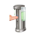 Hanamichi Seifenspender, berührungsloser automatischer Seifenspender, wasserdichte Basis, verstellbare Schalter, geeignet für Badezimmer, Küche, Restaurant, Hotel