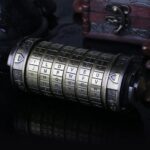 Decdeal Da Vinci Code Mini Cryptex Schlösser Metall Toys Schmuck Versteck – Bild 6