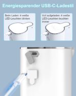 Automatischer Seifenspender 400ml - Wiederaufladbar, Wandmontage, 4 Stufen, IPX5 Wasserdicht – Bild 4