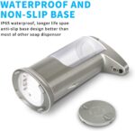 Hanamichi Seifenspender, berührungsloser automatischer Seifenspender, wasserdichte Basis, verstellbare Schalter, geeignet für Badezimmer, Küche, Restaurant, Hotel – Bild 2