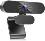 Webcam mit Mikrofon, HD 1080P Web Kamera mit 120° Blickfeld – Bild 7