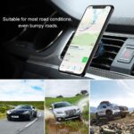 FLOVEME KFZ Handyhalterung Auto Magnet Lüftung, Universal Handyhalter Auto Zubehör mit 5 Starke Magnet 4 Metallplatten, Kompatibel für iPhone Samsung Huawei – Bild 5