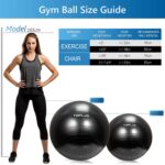 Gymnastikball Sitzball Extra dicker Yoga-Ballstuhl – Bild 20