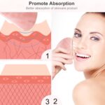 Gua Sha Set aus Rosenquarz – Gesichtsroller und Massagestein für Gesicht und Nacken – Bild 2